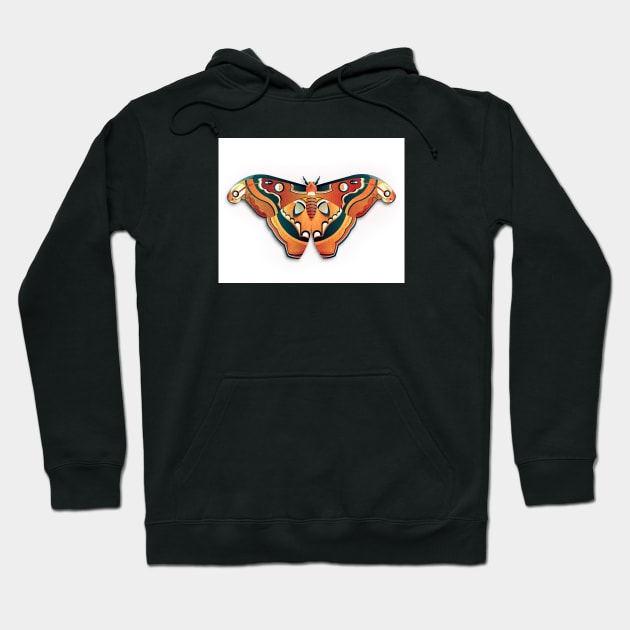 Atlas Moth Hoodie by jamesboast